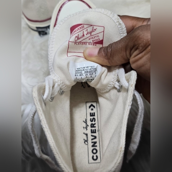 Converse Chuck Taylor All Stars High Top Unisex Sneakers Size W5 M3✌️ - Picture 10 of 10